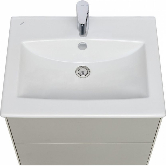 Тумба подвесная с раковиной Акватон Сохо 60 см 1A258001AJ9A0, слэйт/галька серая - 4 Тумба подвесная с раковиной Акватон Сохо 60 см 1A258001AJ9A0, слэйт/галька серая фото 4