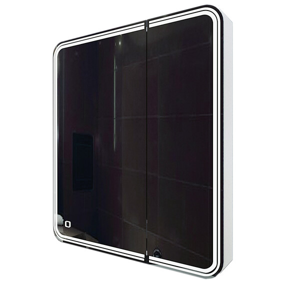 Зеркало-шкаф Azario Adriana 1Л Led 70 см фото 