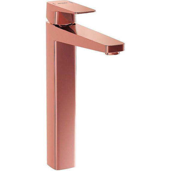 Смеситель для раковины высокий Vitra Root Square A4273326EXP, медный фото 