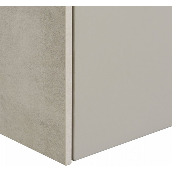 Шкаф подвесной Акватон Сохо 35 см 1A258403AJ9A0, слэйт/галька серая фото 3