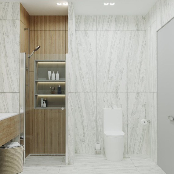 Душевая дверь Тритон Уно 90 см, алюминий/прозрачное - 4 Душевая дверь Тритон Уно 90 см, алюминий/прозрачное фото 4