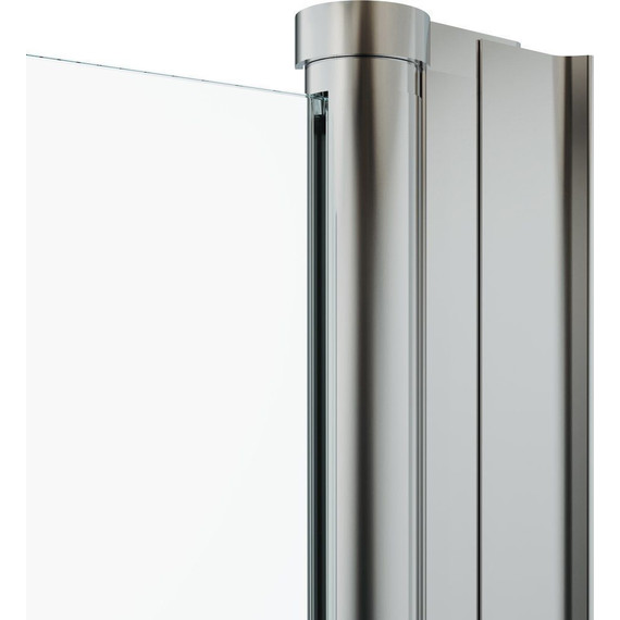 Душевая дверь Тритон Уно 100 см, алюминий/прозрачное - 7 Душевая дверь Тритон Уно 100 см, алюминий/прозрачное фото 7