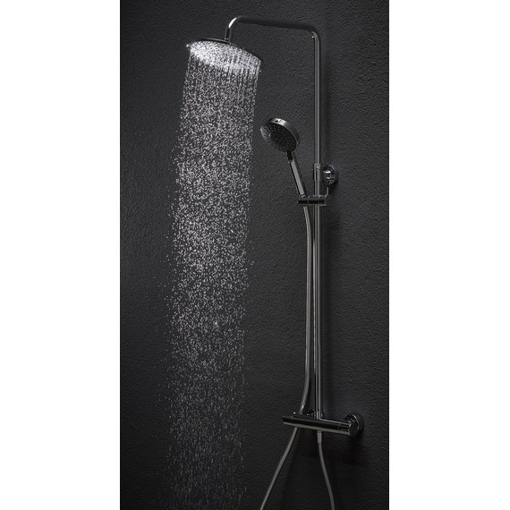Душевая стойка с термостатом Vitra AquaHeat Bliss 250 A47201EXP - 4 Душевая стойка с термостатом Vitra AquaHeat Bliss 250 A47201EXP фото 4