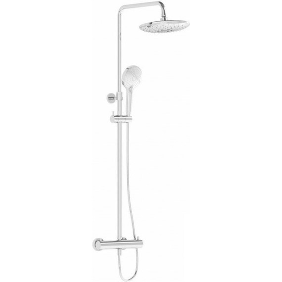 Душевая стойка с термостатом Vitra AquaHeat Bliss 240 2F A47205EXP фото 