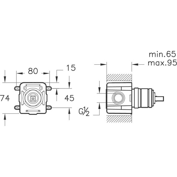Набор для гигиенического душа Vitra Hygienic A49271EXP - 6 Набор для гигиенического душа Vitra Hygienic A49271EXP фото 6
