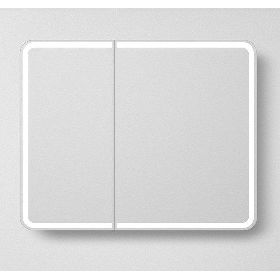 Зеркало-шкаф Art&Max Platino Led 100 см AM-Pla-1000-800-2D-F фото 