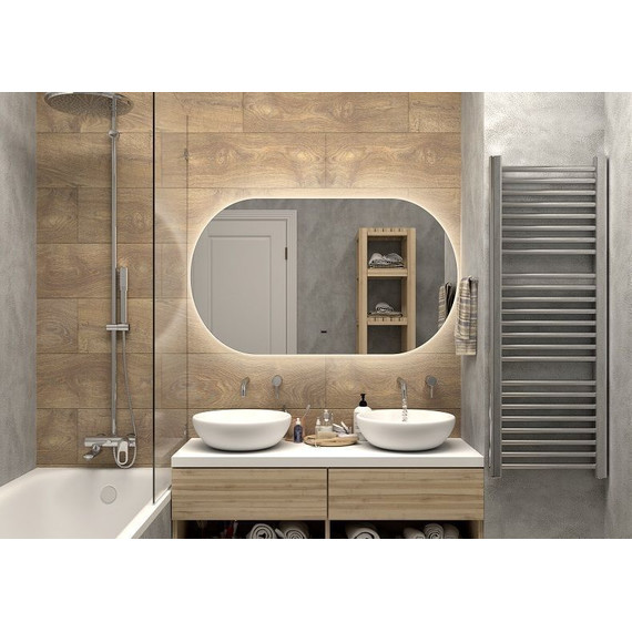 Зеркало Art&Max Torino Led 120 см AM-Tor-1200-700-DS-F фото 4