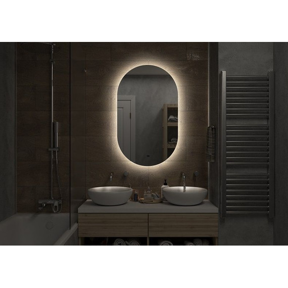 Зеркало Art&Max Torino Led 60 см AM-Tor-600-1000-DS-F - 4 Зеркало Art&Max Torino Led 60 см AM-Tor-600-1000-DS-F фото 4