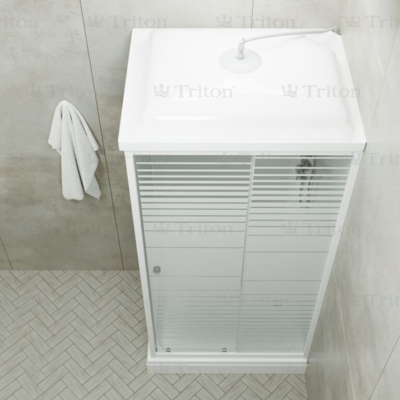 Душевая кабина Triton Квадро 120x80 см, белый/узор R фото 7