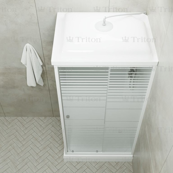 Душевая кабина Triton Квадро 120x80 см, белый/узор L - 6 Душевая кабина Triton Квадро 120x80 см, белый/узор L фото 6