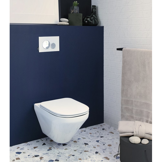 Инсталляция с подвесным безободковым унитазом Jacob Delafon Modern Life E21774RU-00 фото 2