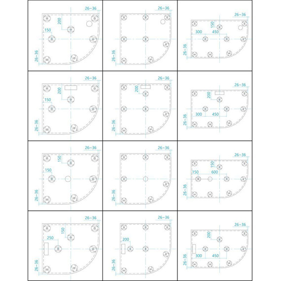 Каменный поддон RGW GWS-41R 100x90 см 03150490-01R фото 3