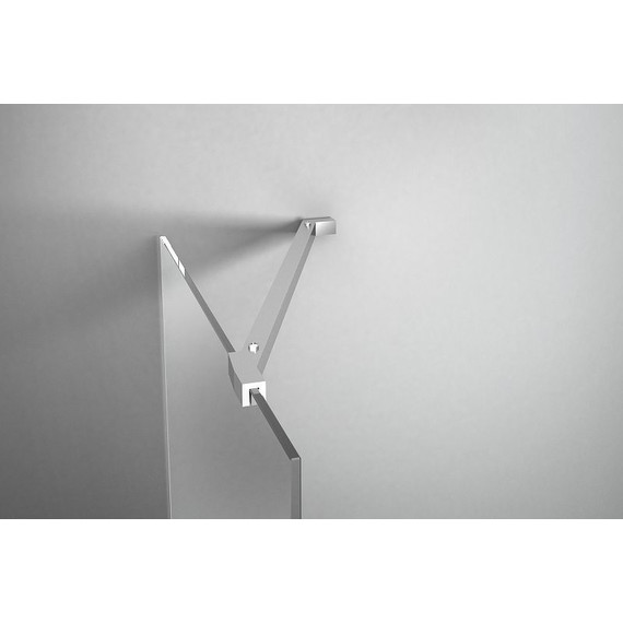 Душевая перегородка Jacob Delafon Contra 130 см E22W130-GA (стекло 8 мм), хром/прозрачное фото 2