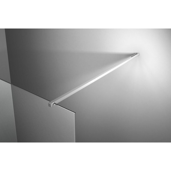 Душевая перегородка Jacob Delafon Contra 140 см E22W140-GA (стекло 8 мм), хром/прозрачное фото 4