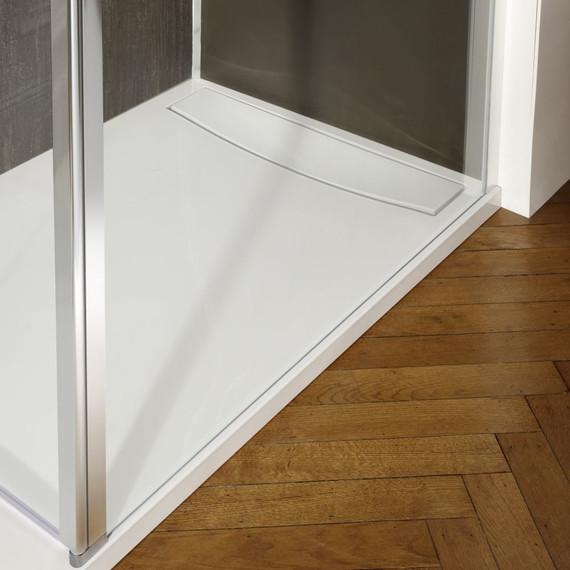 Акриловый поддон Jacob Delafon Flight Neus 100x90 см E66550-F-00 с антискользящим покрытием - 2 Акриловый поддон Jacob Delafon Flight Neus 100x90 см E66550-F-00 с антискользящим покрытием фото 2