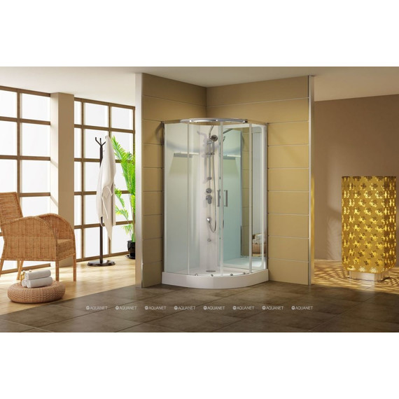 Душевое кабина Aquanet Passion R 2.0 90x90 см 263868, хром/прозрачное (безсиликоновая сборка) - 4 Душевое кабина Aquanet Passion R 2.0 90x90 см 263868, хром/прозрачное (безсиликоновая сборка) фото 4