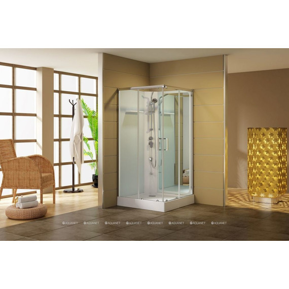 Душевое кабина Aquanet Passion S 2.0 90x90 см 263869, хром/прозрачное (безсиликоновая сборка) - 4 Душевое кабина Aquanet Passion S 2.0 90x90 см 263869, хром/прозрачное (безсиликоновая сборка) фото 4