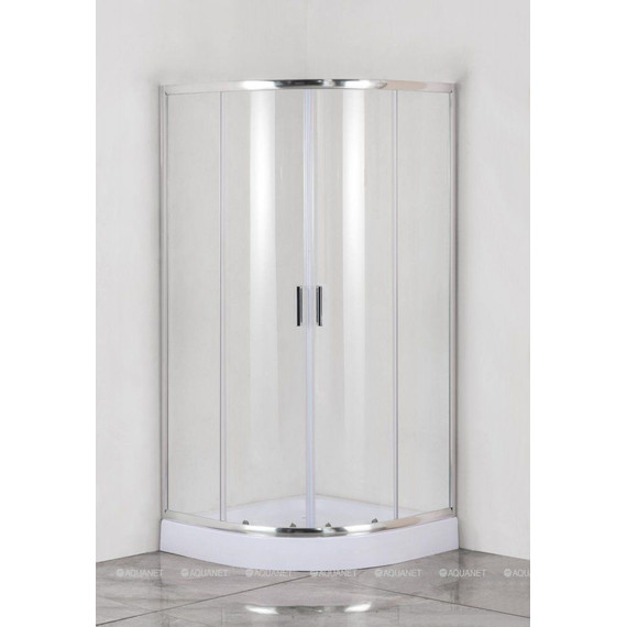 Душевое ограждение Aquanet SE-800Q 80х80 см 270062, хром/прозрачное - 2 Душевое ограждение Aquanet SE-800Q 80х80 см 270062, хром/прозрачное фото 2