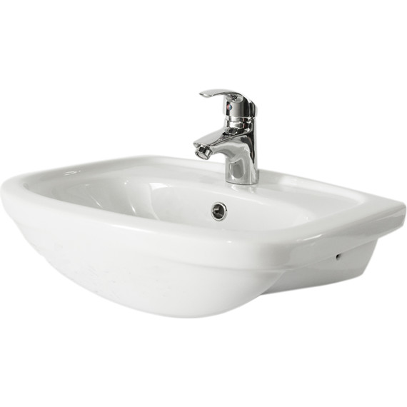 Умывальник Оскольская керамика Арго 50 52х41,5х18,5 см 40701000505 - 2 Умывальник Оскольская керамика Арго 50 52х41,5х18,5 см 40701000505 фото 2