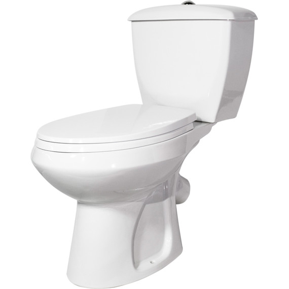 Унитаз-компакт Оскольская керамика Элисса Стандарт с полипропиленовой крышкой 43301130302 фото 2