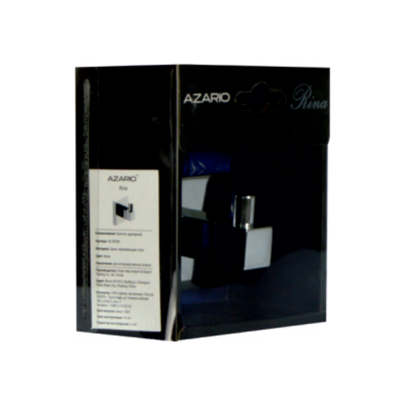 Крючок Azario Rina AZ-87005 - 2 Крючок Azario Rina AZ-87005 фото 2