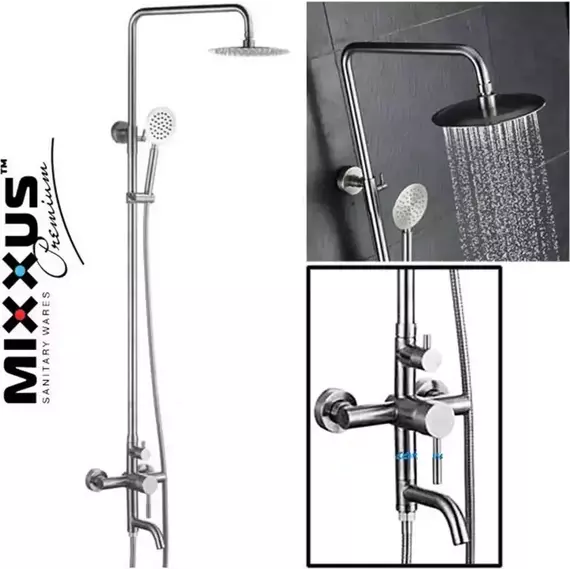 Душевая стойка Mixxus Champion SUS-009-J - 4 Душевая стойка Mixxus Champion SUS-009-J фото 4