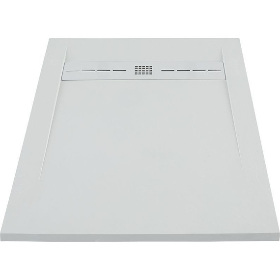 Каменный поддон Aquanet Delight 120x90 см 260111, серый фото 3