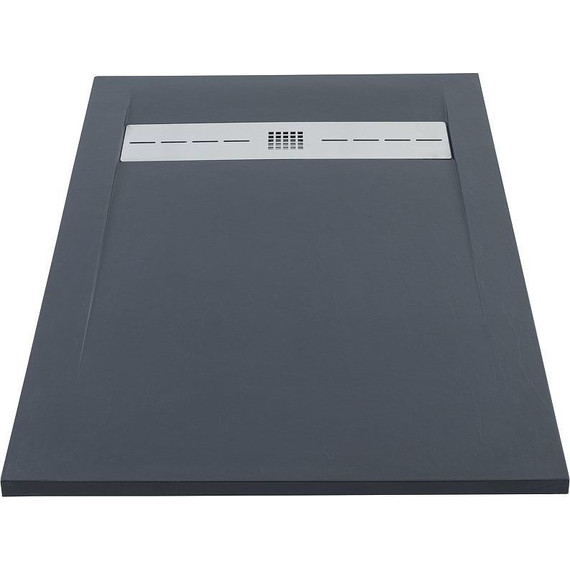 Каменный поддон Aquanet Delight 120x90 см 260112, чёрный - 3 Каменный поддон Aquanet Delight 120x90 см 260112, чёрный фото 3