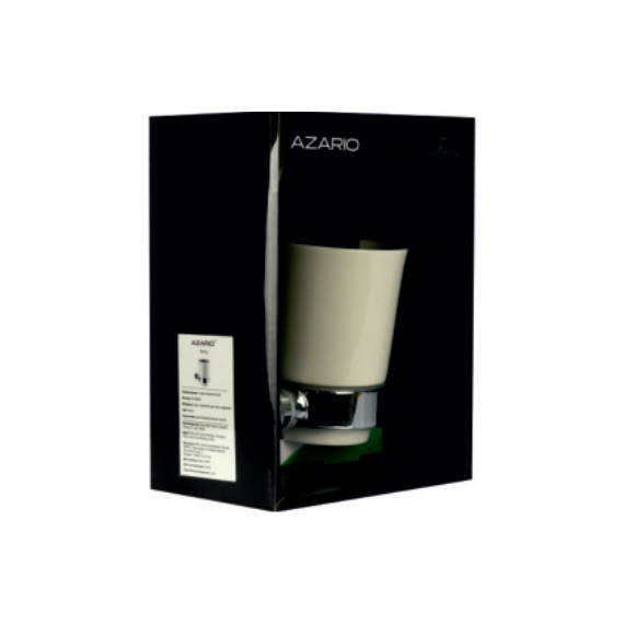 Стакан для зубных щеток Azario Forny AZ-88306 - 2 Стакан для зубных щеток Azario Forny AZ-88306 фото 2