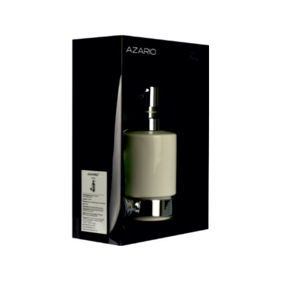 Дозатор для жидкого мыла Azario Forny AZ-88312 - 2 Дозатор для жидкого мыла Azario Forny AZ-88312 фото 2
