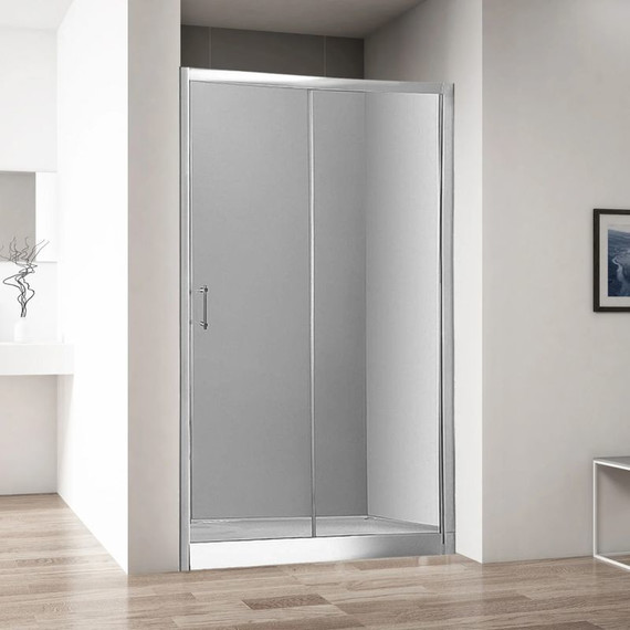 Душевая дверь Aquanet Alfa NAA6121 160 см 273611, хром/прозрачное - 2 Душевая дверь Aquanet Alfa NAA6121 160 см 273611, хром/прозрачное фото 2