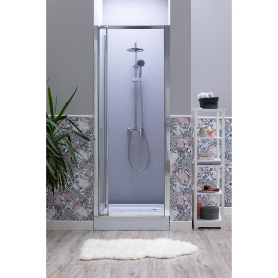 Душевая дверь Aquanet Alfa NAA6422 90 см 252214, хром/прозрачное - 5 Душевая дверь Aquanet Alfa NAA6422 90 см 252214, хром/прозрачное фото 5