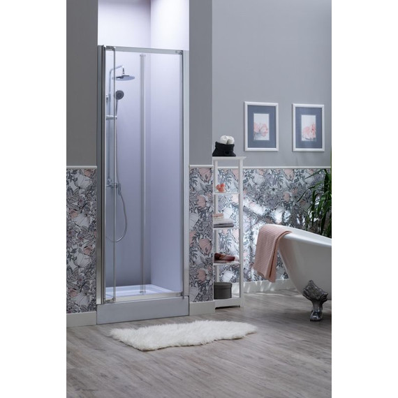 Душевая дверь Aquanet Alfa NAA6422 90 см 252214, хром/прозрачное - 6 Душевая дверь Aquanet Alfa NAA6422 90 см 252214, хром/прозрачное фото 6