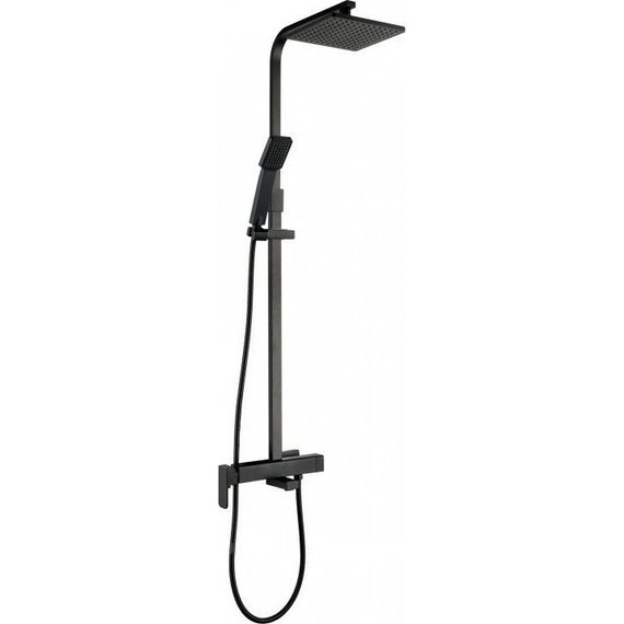 Душевая стойка Aquanet Gotic AF440-72-S-B 243327, чёрный матовый фото 
