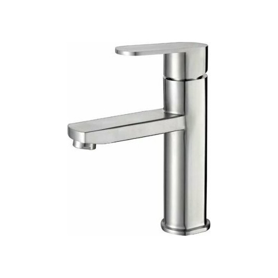 Смеситель для раковины Haiba HB10806, нержавеющая сталь фото 