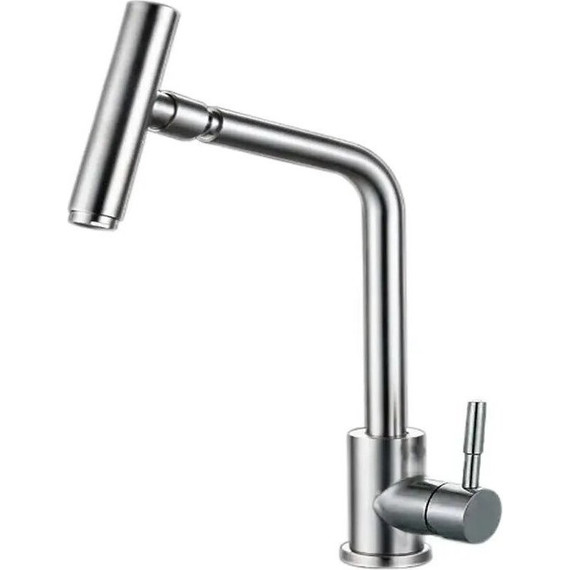 Смеситель для кухни с поворотным аэратором Haiba HB73304-1 фото 
