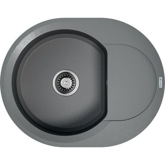 Кухонная мойка Omoikiri Sakaime 60E-GR 4993544, leningrad grey, Цвет производителя: Leningrad Grey фото 