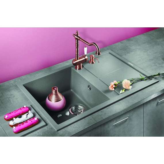 Кухонная мойка Omoikiri Sumi 79-GR 4993552, leningrad grey, Цвет производителя: Leningrad Grey фото 2