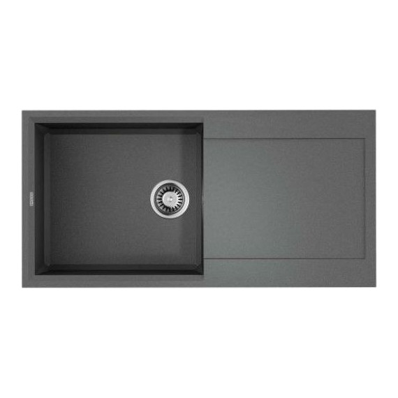 Кухонная мойка Omoikiri Sakaime 100-GR 4993561, leningrad grey, Цвет производителя: Leningrad Grey фото 