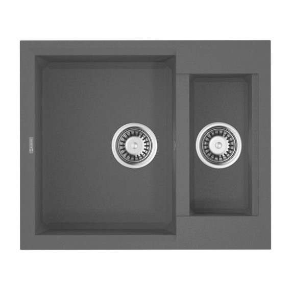 Кухонная мойка Omoikiri Sakaime 60-2-BL 4993908, чёрный, Цвет производителя: чёрный фото 