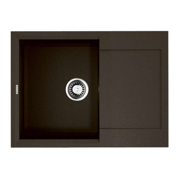 Кухонная мойка Omoikiri Sakaime 68-DC 4993192, тёмный шоколад, Цвет производителя: тёмный шоколад фото 