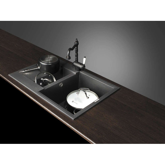 Кухонная мойка Omoikiri Sakaime 78-2-GR 4993559, leningrad grey, Цвет производителя: Leningrad Grey - 2 Кухонная мойка Omoikiri Sakaime 78-2-GR 4993559, leningrad grey, Цвет производителя: Leningrad Grey фото 2