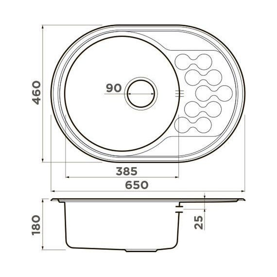 Мойка кухонная Omoikiri Kasumigaura 65-IN (4993727) 0,8 мм, Цвет производителя: нержавеющая сталь - 5 Мойка кухонная Omoikiri Kasumigaura 65-IN (4993727) 0,8 мм, Цвет производителя: нержавеющая сталь фото 5