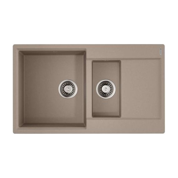 Кухонная мойка Omoikiri Daisen 86-2-SA 4993478, бежевый, Цвет производителя: бежевый фото 