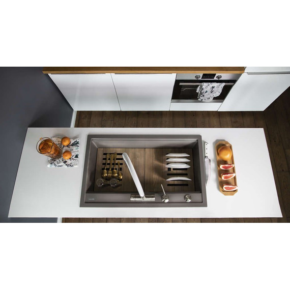 Кухонная мойка Omoikiri Kitagawa 86-LB-GR 4993796, leningrad grey, Цвет производителя: Leningrad Grey - 2 Кухонная мойка Omoikiri Kitagawa 86-LB-GR 4993796, leningrad grey, Цвет производителя: Leningrad Grey фото 2