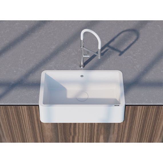 Кухонная мойка Omoikiri Tarento 83-WH 4993177, белый, Цвет производителя: белый - 5 Кухонная мойка Omoikiri Tarento 83-WH 4993177, белый, Цвет производителя: белый фото 5