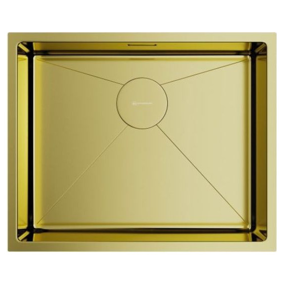 Мойка кухонная Omoikiri Taki 54-U/IF-LG (4973093) 1,2 мм, светлое золото, Цвет производителя: светлое золото фото 