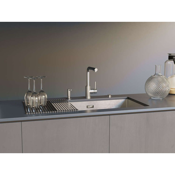 Мойка кухонная Omoikiri Taki 74-U/IF-IN (4993497) 1,2 мм, Цвет производителя: нержавеющая сталь фото 2