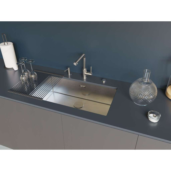 Мойка кухонная Omoikiri Taki 74-U/IF-IN (4993497) 1,2 мм, Цвет производителя: нержавеющая сталь фото 3