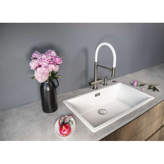 Кухонная мойка Omoikiri Yamakawa 75-U/I-WH 4993782, белый, Цвет производителя: белый фото 2